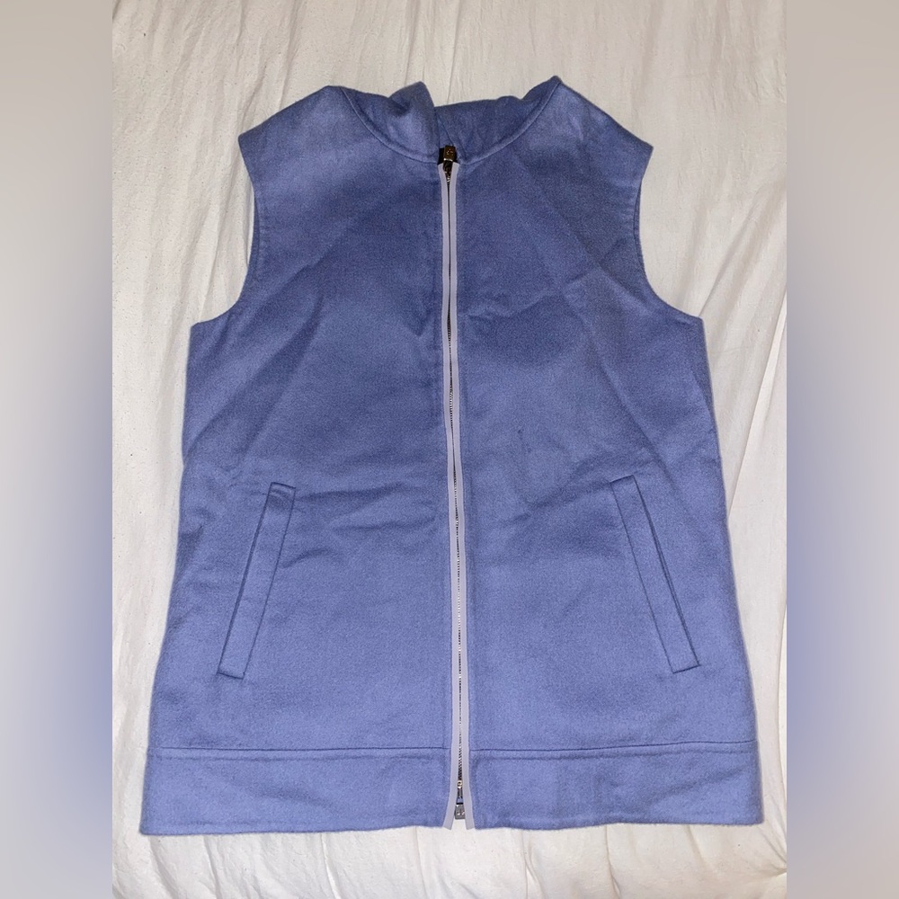 Loro Piana 100% Cashmere Vest with Hood
